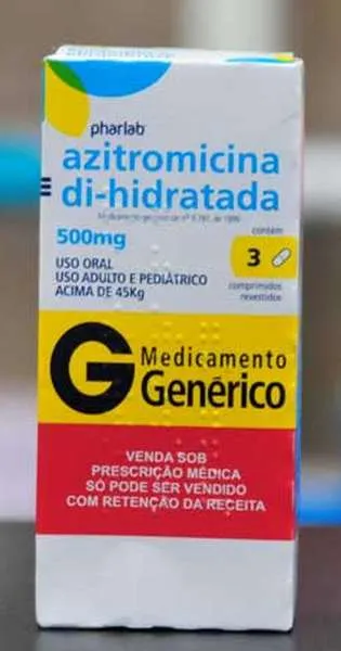 Medicamento azitromicina 500