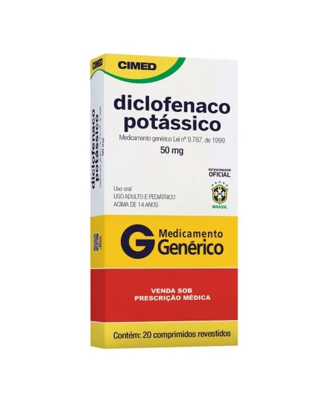 Medicamento diclofenaco sódico