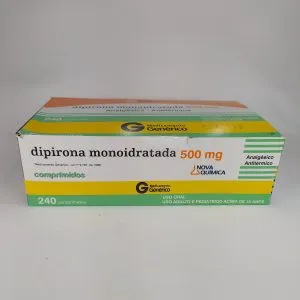 Medicamento dipirona injetavel