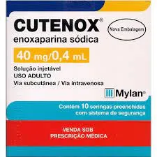 Medicamento enoxaparina 60 mg